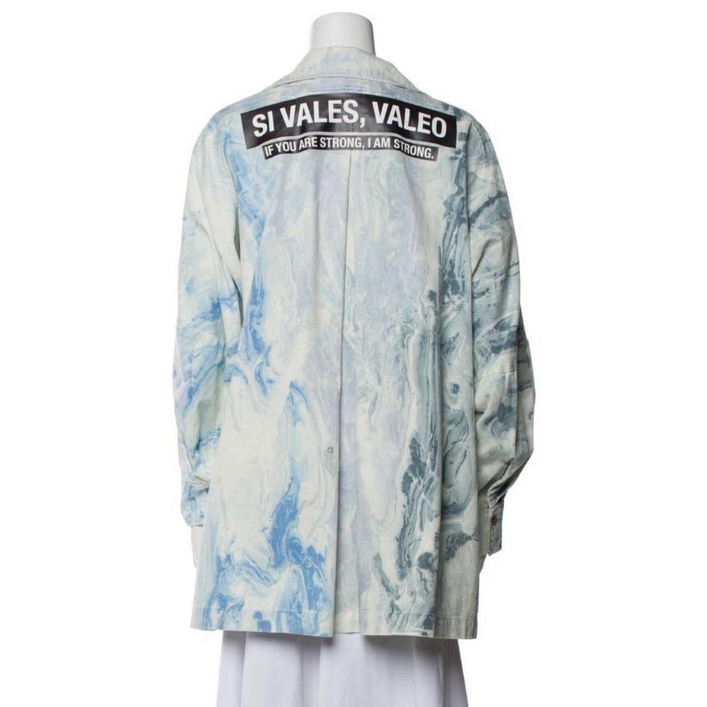 Rachel Comey Blue and White Jacket